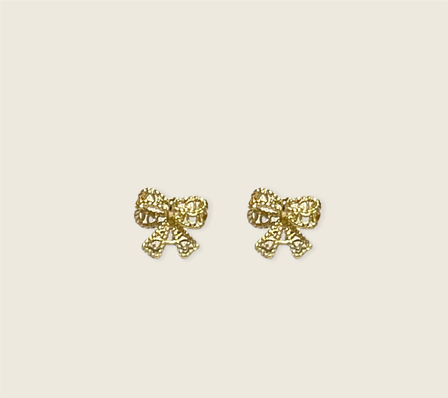 Coquette Ribbon Studs