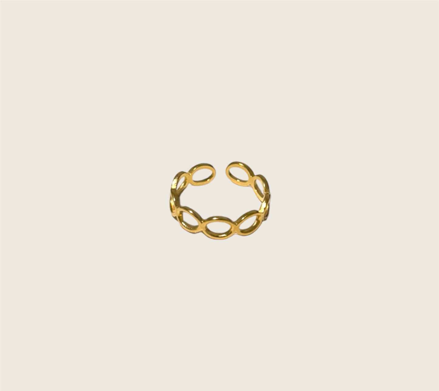 Gold Loop Ring