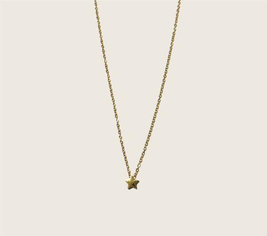 Gold Star Necklace