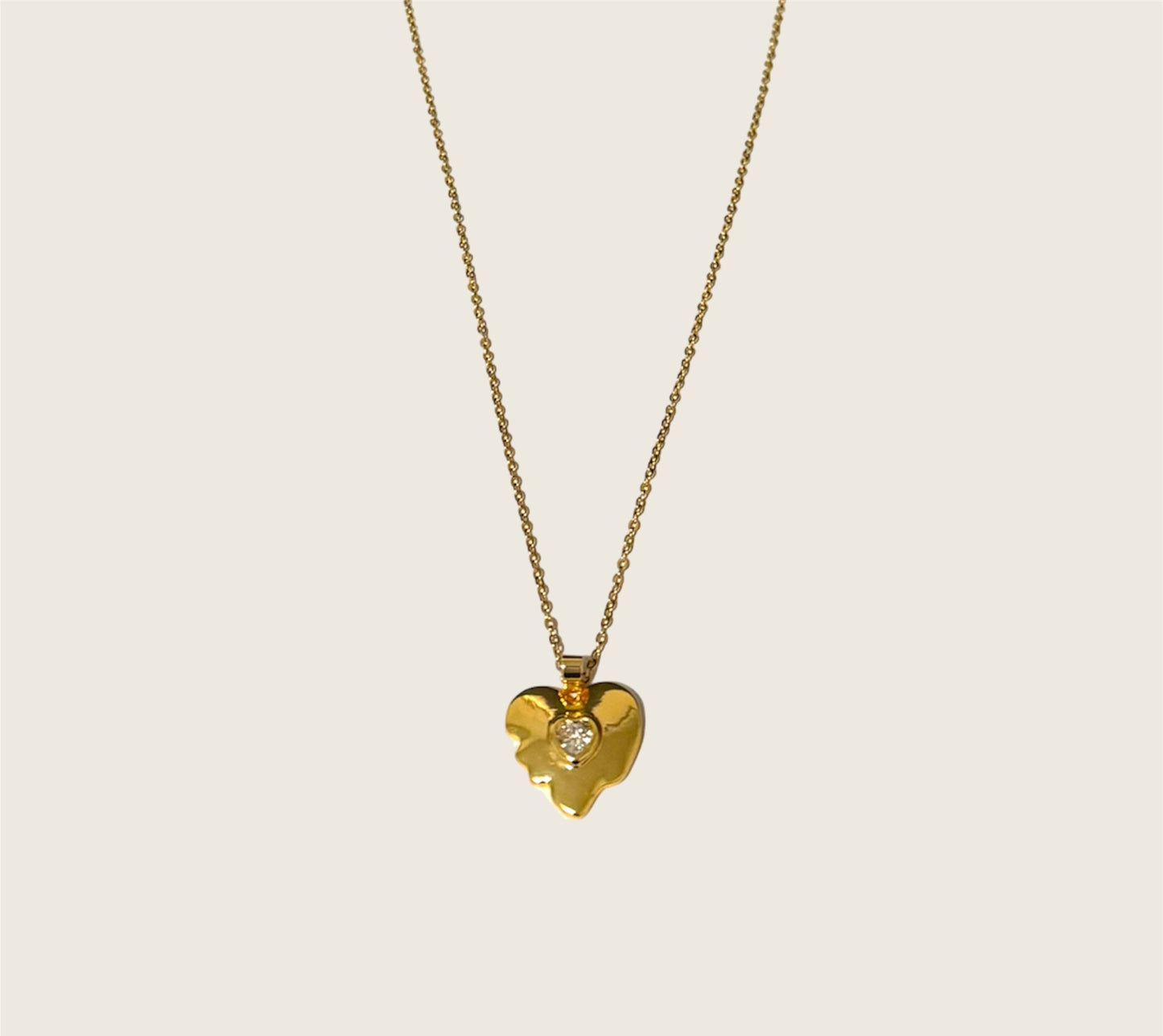 Puzzled Heart Necklace