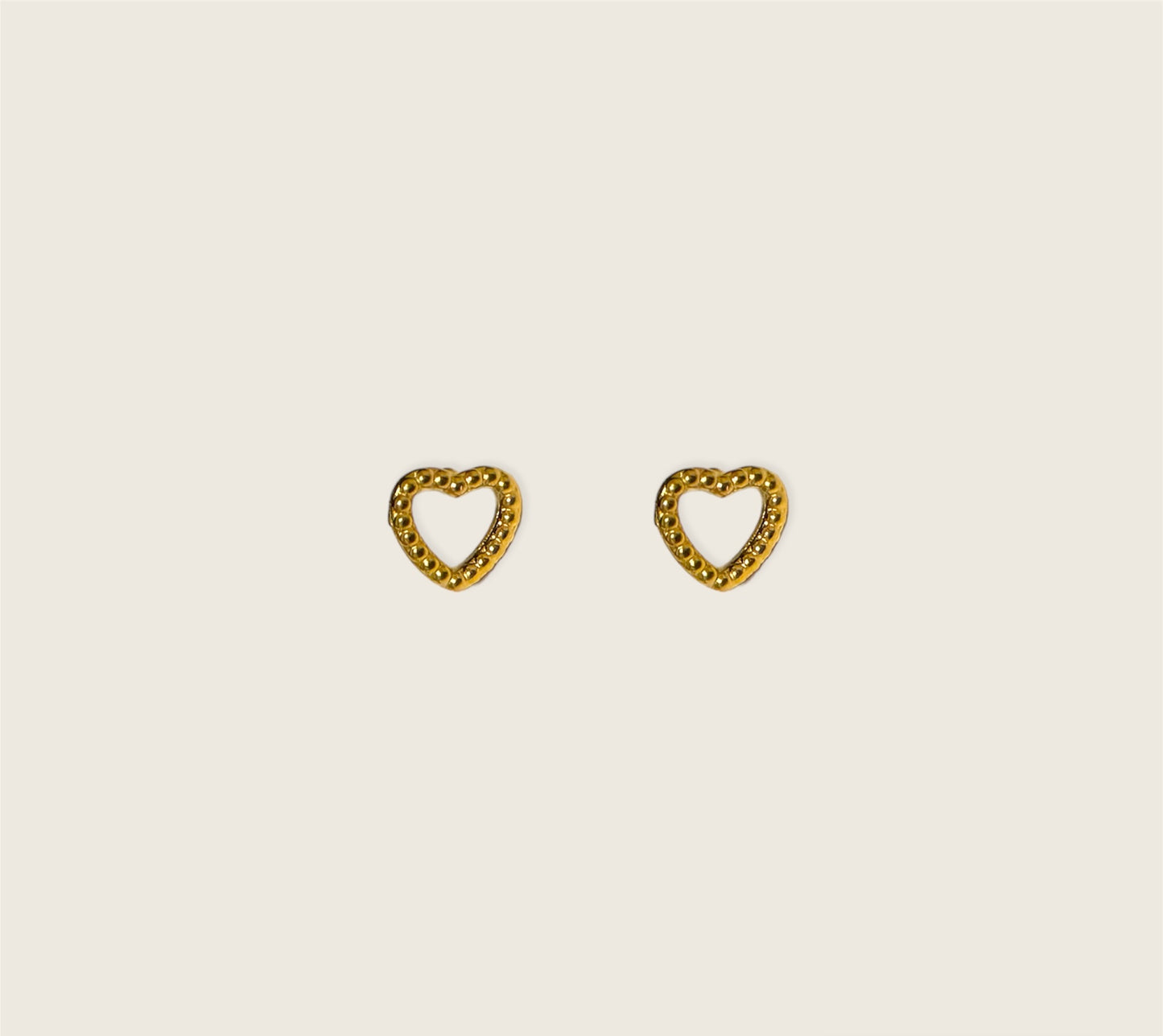 Golden Love Studs