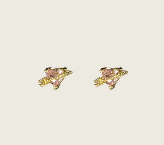 Pink Cupid Earrings