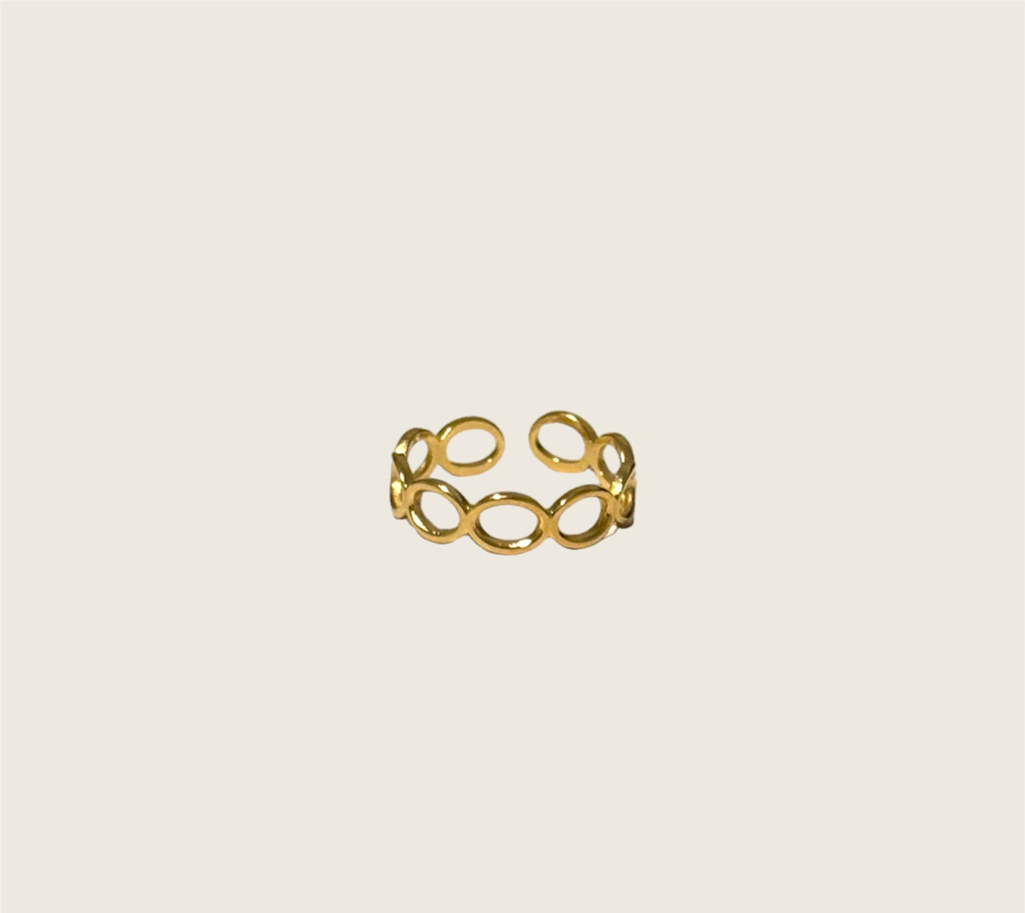 Gold Loop Ring