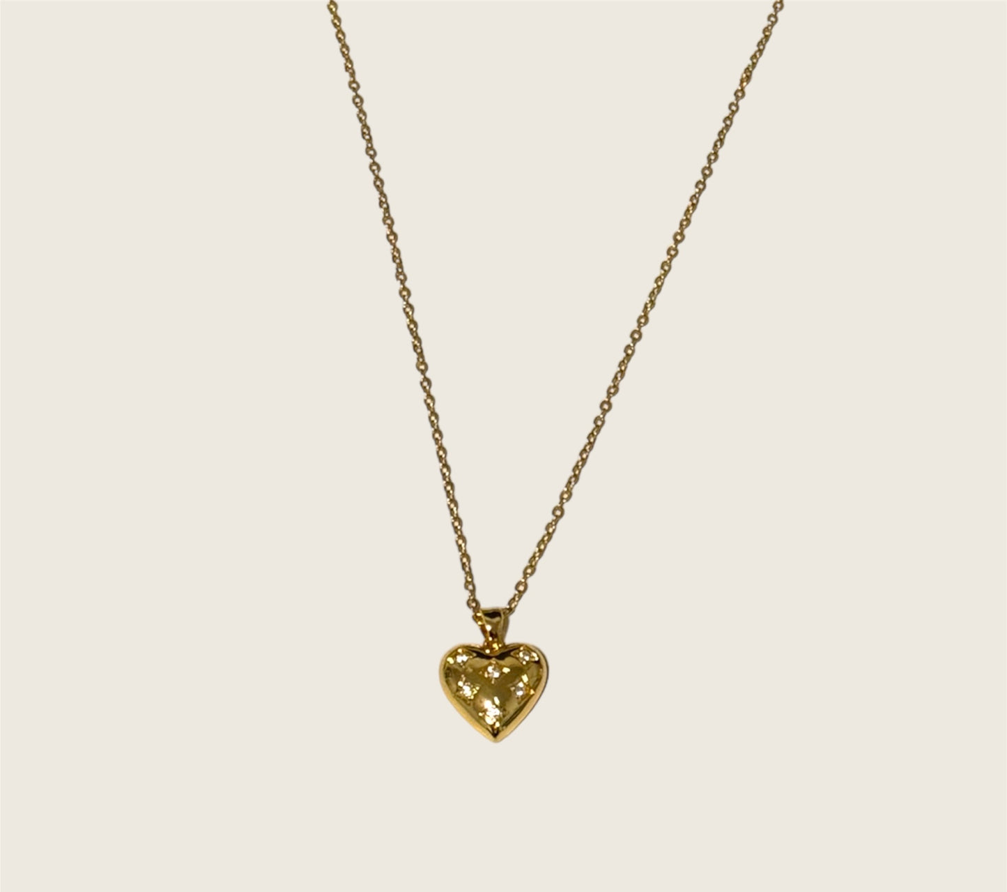 Golden Heart Necklace