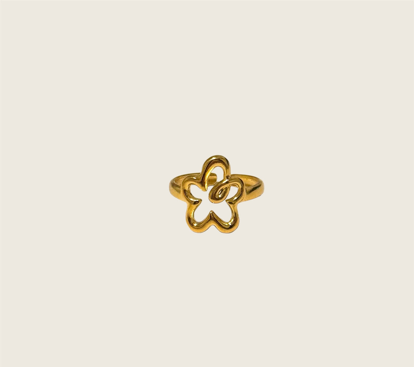 Gold Daisy Ring