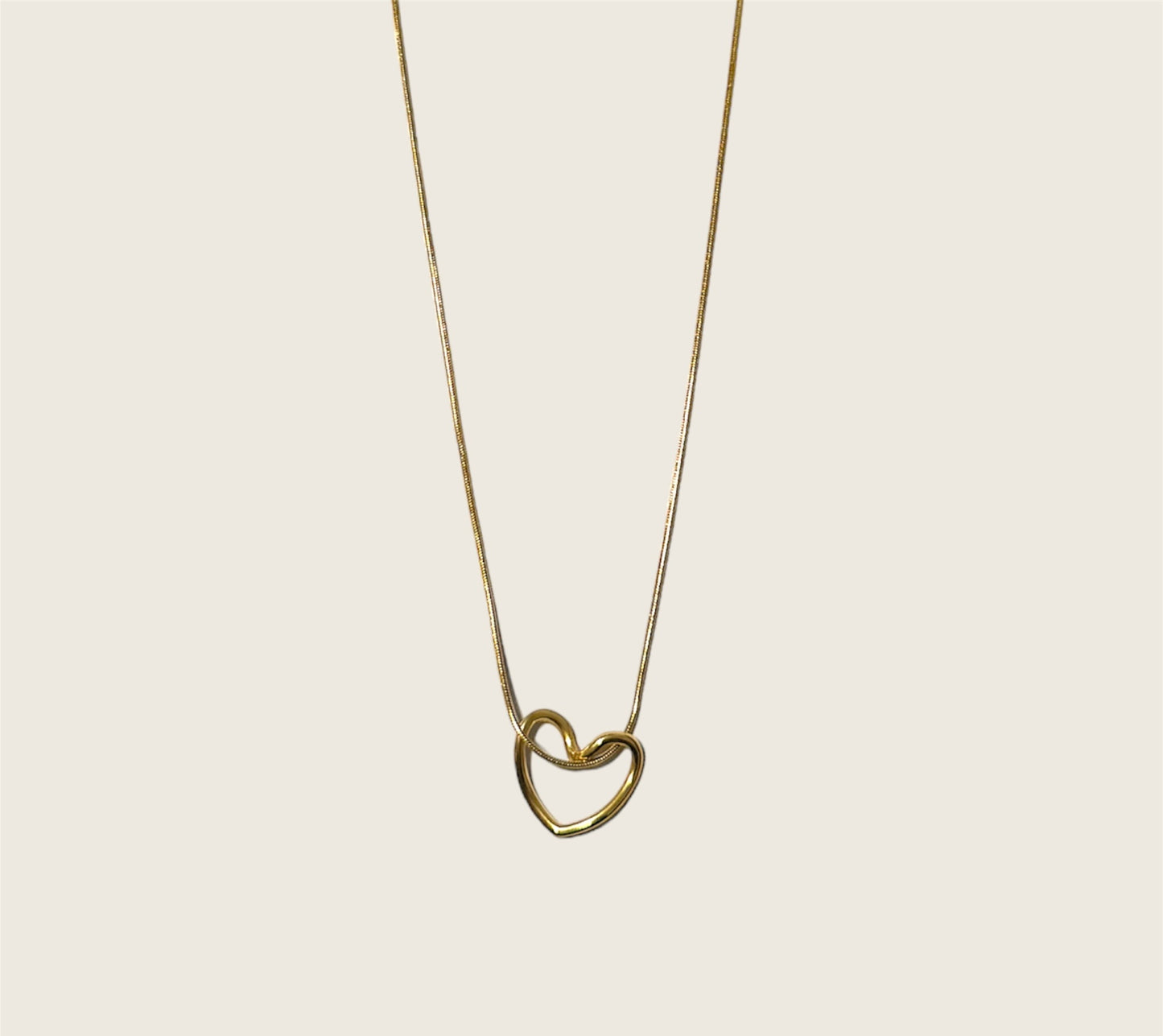 Gold Heart Necklace